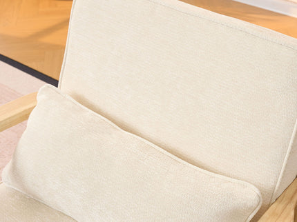 Living Room Chair With Lumbar Pillow