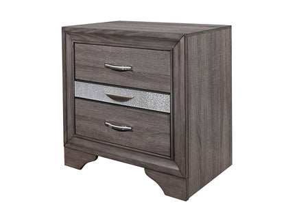 Ryder - Sparkle Nightstand - Gray