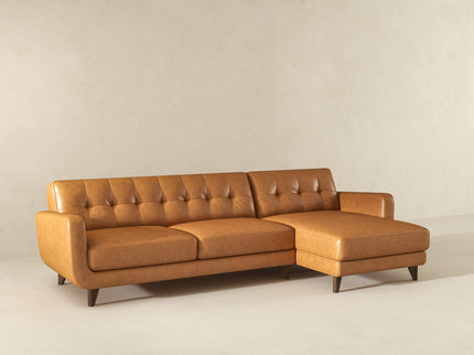Allison - Mid-Century Modern Sectional Sofa Chaise