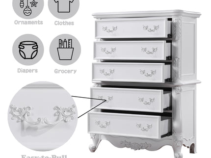 Latisha - Chest - White