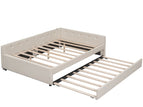 Beige / Full / Trundle