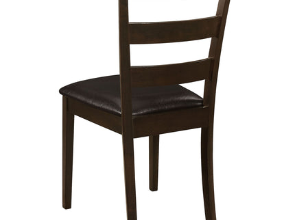 Arvin - 5 Piece Dining Set With Rectangular Table And Bench With Seats - Cappuccino