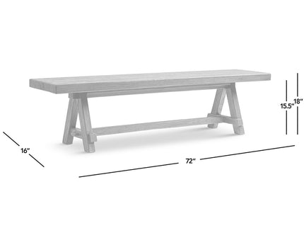 Hawthorne - Dining Bench - Natural