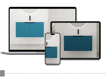 Contemporary Wall Mounted Bathroom Vanity With Resin Double Sink