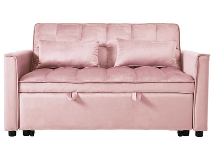 3 In 1 Pull Out Couch Convertible Sofa Bed With Reclining Backrest