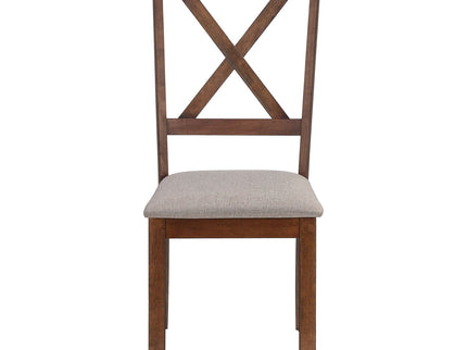 Dining Chair Side, Upholstered For Dining Room, Transitional (Set of 2)