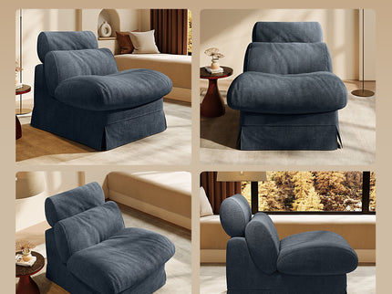 Accent Chair, Soft Medium Firm Upholstery For Living Room