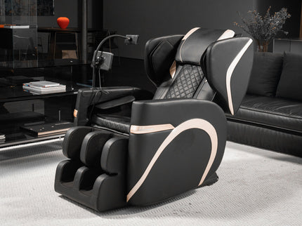 Massage Chair Recliner & Zero Gravity, Full Body Air Pressure - Black