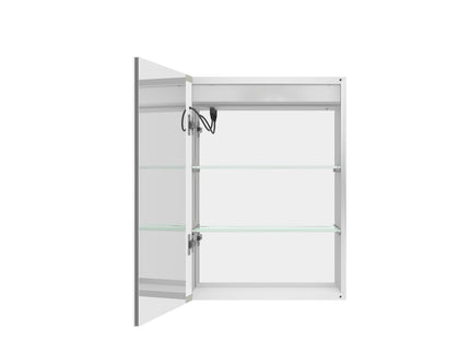 Bathroom Medicine Cabinet With Lights, LED Medicine Cabinet With Mirror, Lighted Medicine Cabinet With Defogger