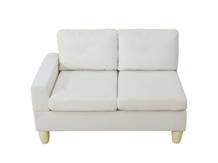 Modular L - Shaped Sectional Sofa 6 Seater 4 Piece Couch With Chaise
