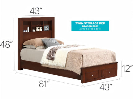 Stylish Storage Bed For Modern Spaces