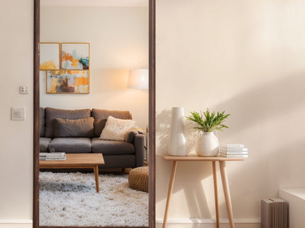 Full-Body Floor Mirror With Frame