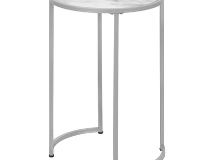 Round Accent Side Table, Contemporary & Modern