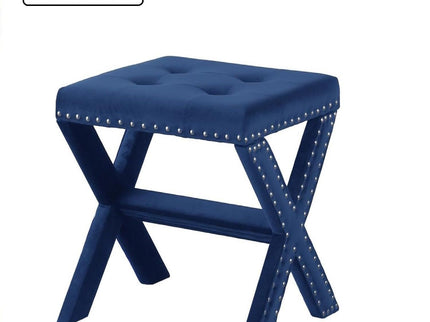 Upholstered Accent Bench With Nailhead Trim