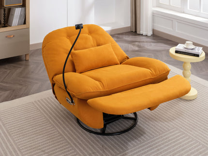 Power Recliner Swivel Glider USB Charger With tooth Music Player, Sleep, Working, Game And Leisure