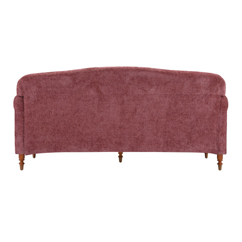 Loveseat Sofa, 2 Seater Couch With Rolled Arms