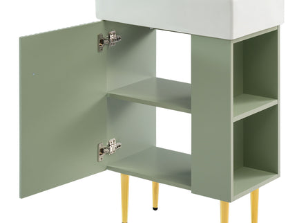 Bathroom Vanity, Combo Cabinet, Bathroom Storage Cabinet, Single Ceramic Sink