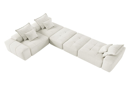 Modern Oversized Diy Combination Modular Sectional Sofa With Pillows