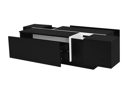 Extendable Coffee Table With 2 Hidden Storage Space And 2 Drawers For Living Room
