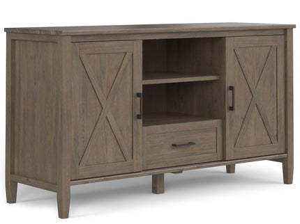 Ela - Medium TV Stand - Smoky Brown