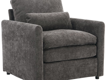Cozy Upholstered Cushion Armchair For Living Room