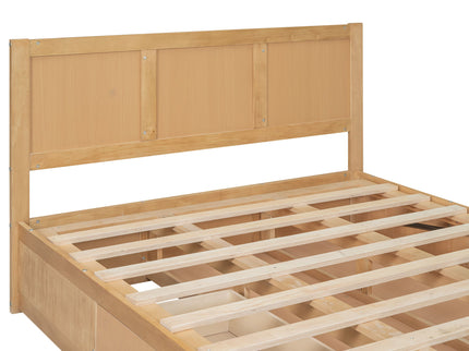 Platform Bed With Underneath Storage And 2 Drawers