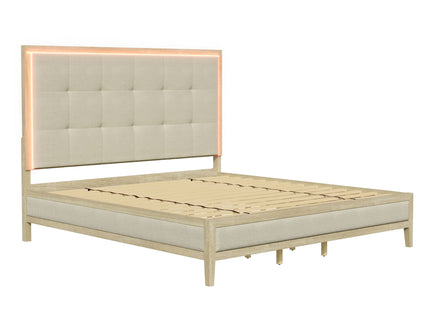 Adeline - Bed With LED Light (Low Footboard)