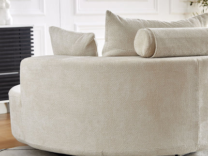 Swivel Chair With Rotating Base For Living Room