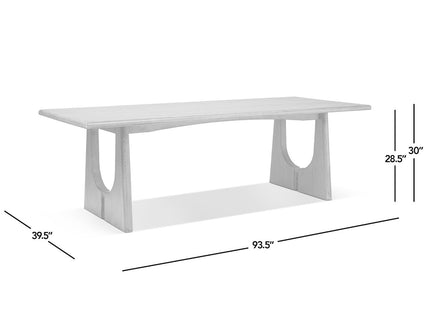 Carmel - 8 Seater Dining Table - Antique Brown