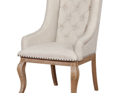 Fremont - Upholstered Dining With Button Tufted (Set of 2) - Brown