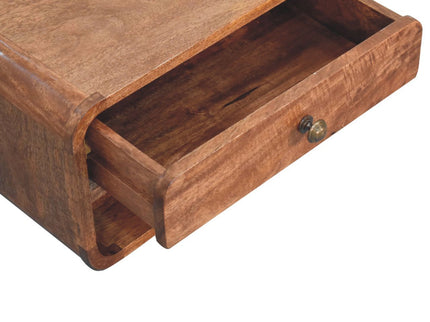 Curve Upper Slot Floating Nightstand