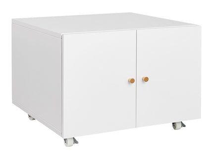 Office Furniture Copier Cabinet 2 Door Steel Copier Stand Mobile Pedestal File Printer Stand