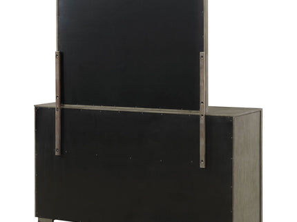 Prescott - 8 Drawer Dresser With Mirror - Brown