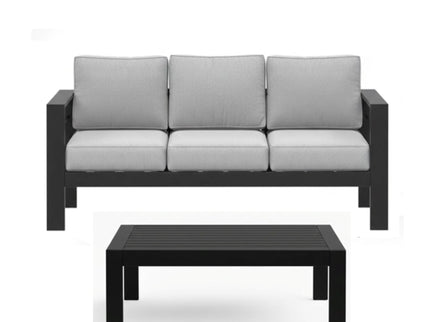 Outdoor Patio Set, All-Weather With Thick Cushions