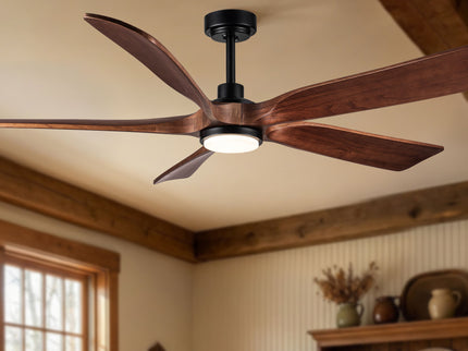 Ceiling Fan With Light And Remote Control