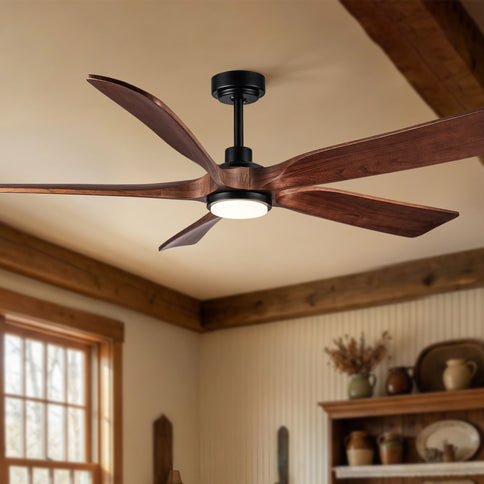 Ceiling Fan With Light And Remote Control
