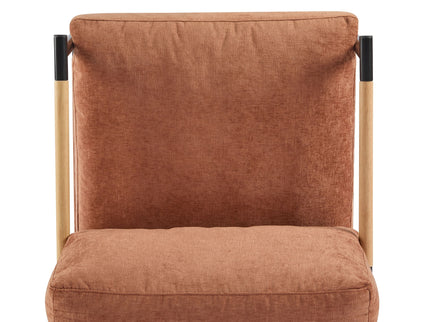 Modern Accent Chair With Cushions, Cozy Seating