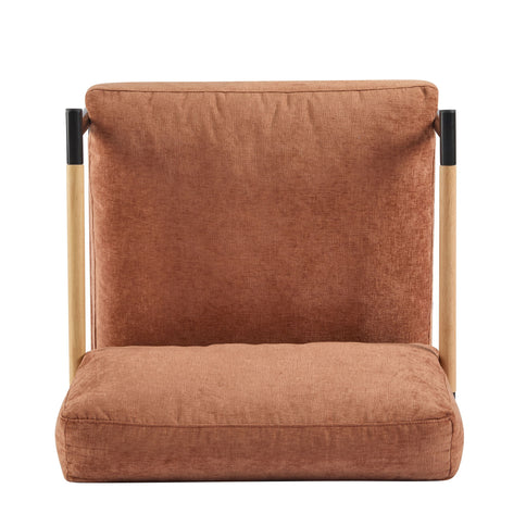 Modern Accent Chair With Cushions, Cozy Seating