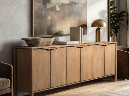 Nolan - 6 Door Sideboard - Brown