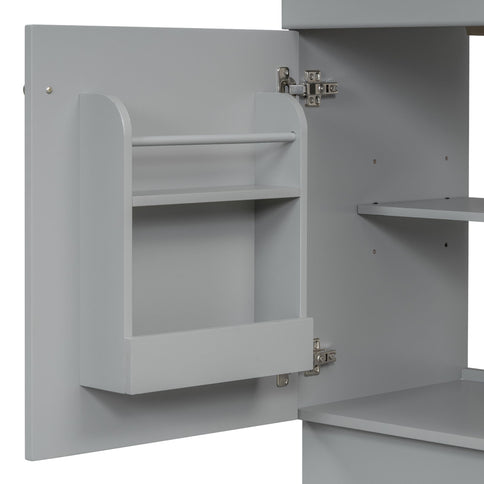 Bathroom Vanity With Sink, Cabinet With Adjustable Shelf