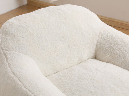 Giant Bean Bag Chair, Spacious Memory Foam With Armrests