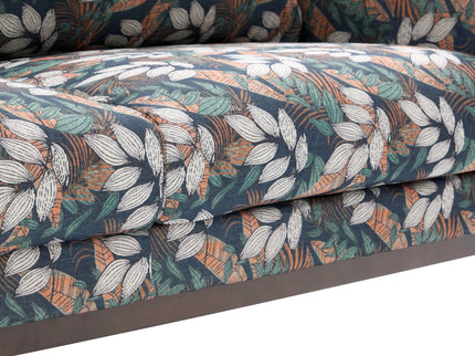 2 Seater Loveseat Sofa With Spacious Seating Area