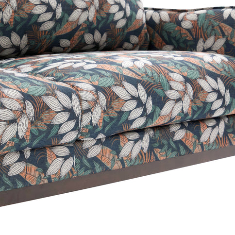 2 Seater Loveseat Sofa With Spacious Seating Area