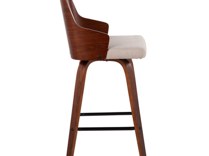 Ariana - Mid Century Modern Counter Stool (Set of 2)