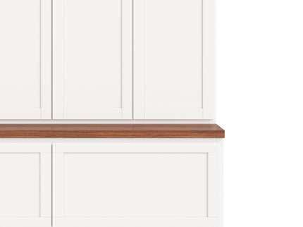Hall Tree With 4 Hidden Cabinets