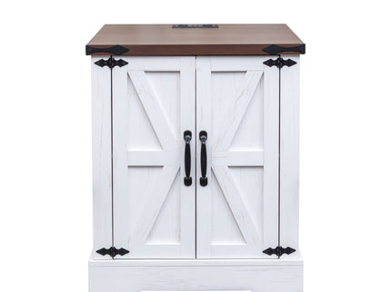 Nightstand With Adjustable Shelf
