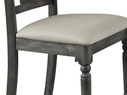 Wallace - Side Chair (Set of 2) - Tan / Weathered Gray