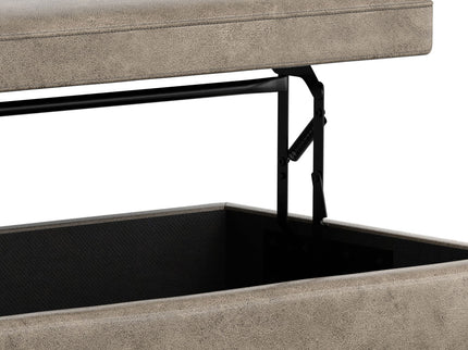 Owen - Multifunctional Square Coffee Table Storage Ottoman