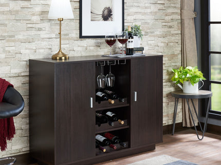 Hazen - Wine Cabinet II - Espresso