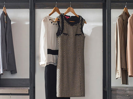 Monica - Walk-In Closet System, Extra Storage Space - Rustic